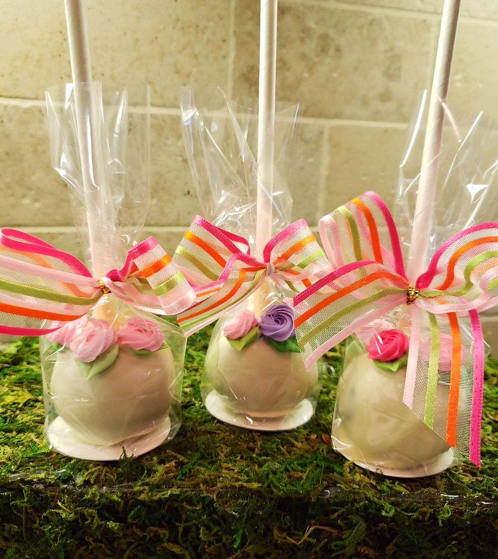 Thumbnail: Cake Pop- Spring Blooms-Mother's Day-6pk