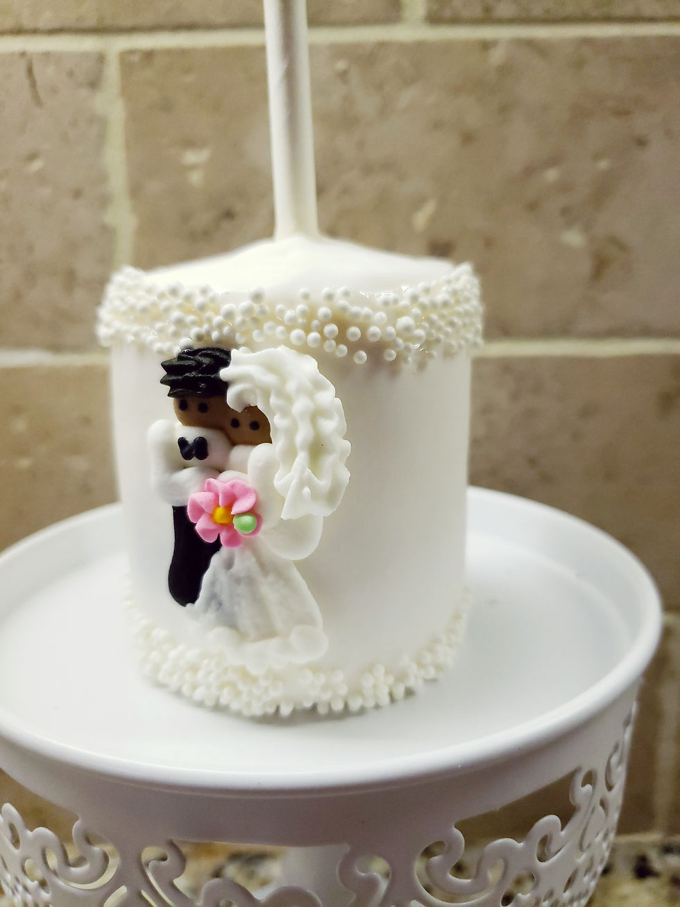 Thumbnail: Jumbo Marshallow Pop-Wedding-Couple-12 pk