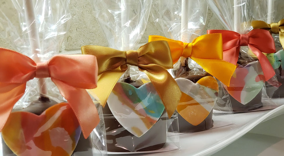 Thumbnail: Jumbo Marshmallow Pop-Big HeArt-PartyPak 18