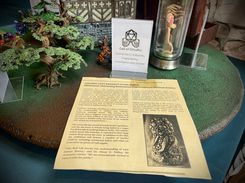 Call of Cthulhu museum encounter