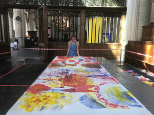 Children's workshop in the Church of Alkmaar (NL)