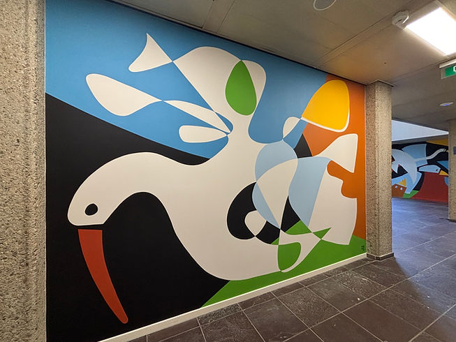 kunst openbare ruimte muurschildering