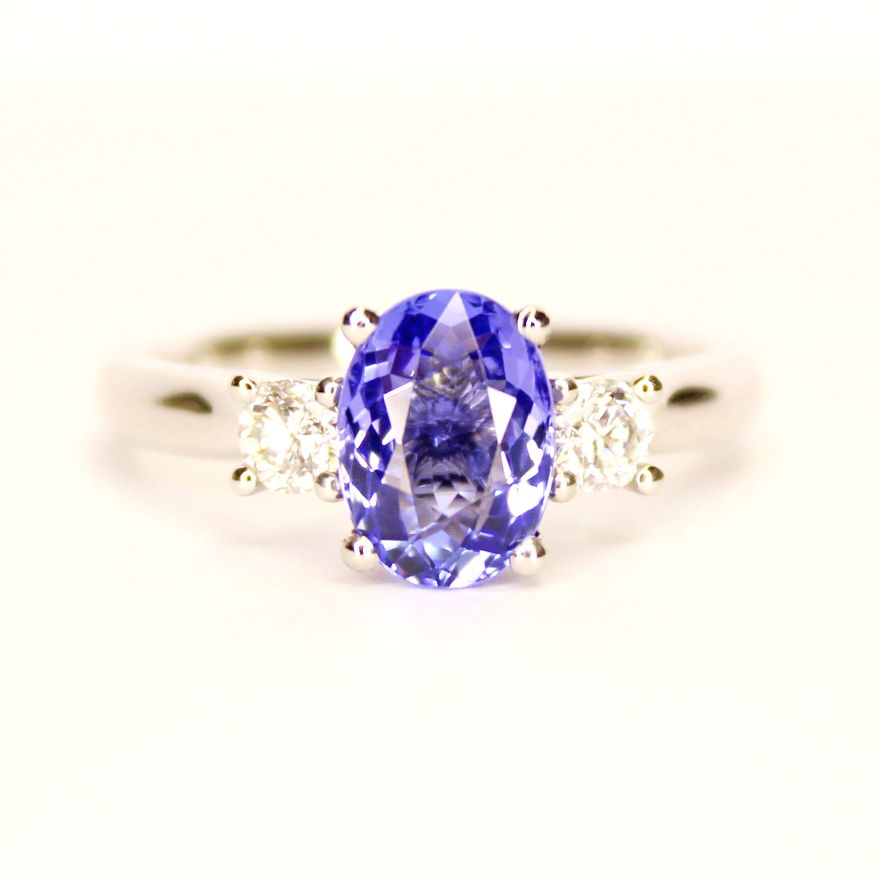 Tanzanite and Diamond Ring
