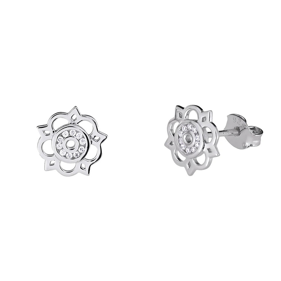 Yorkshire Rose Earrings
