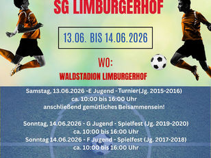 ⚽ Jugendfußballturniere 2026 – Der 3. REMAX Cup der SG Limburgerhof steht bevor!
