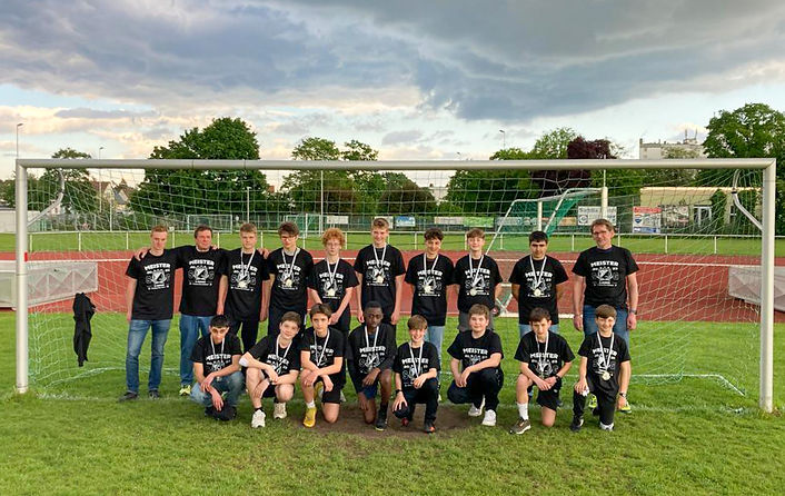 Die B-Junioren Mannschaftsfoto