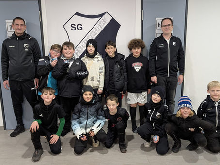 Saisonale Abschlussfeier der E2-Junioren der SG Limburgerhof