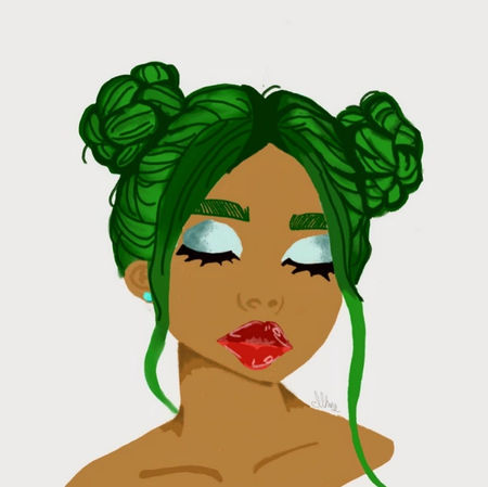 Ivy Girl (Digital Art)