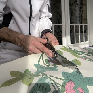 Fouassier cutting Décor Chinois by Zuber