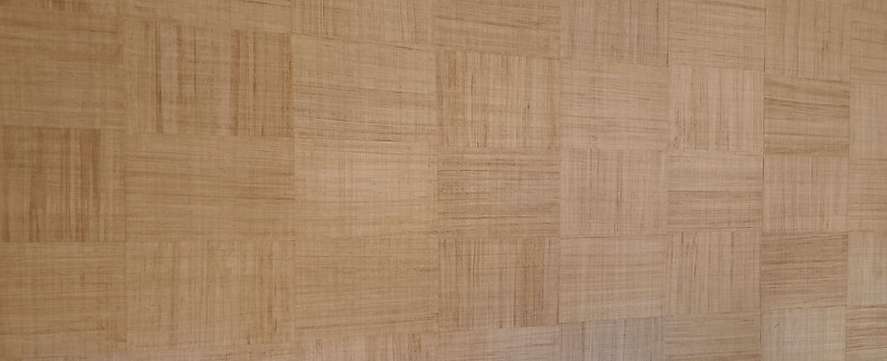 Wallpaper installation by Fouassier at Palm Beach