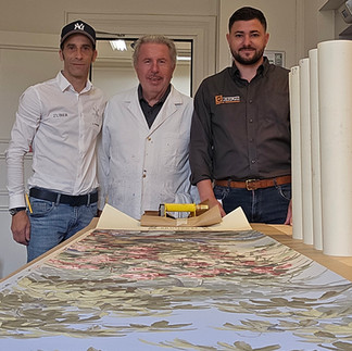 Arnaud Fouassier, Émile Intondi and Audric Gaggero
