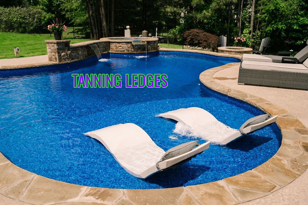 tanning ledges