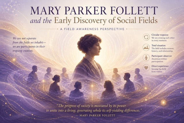 Mary Parker Follett and the Early Discovery of Social Fields