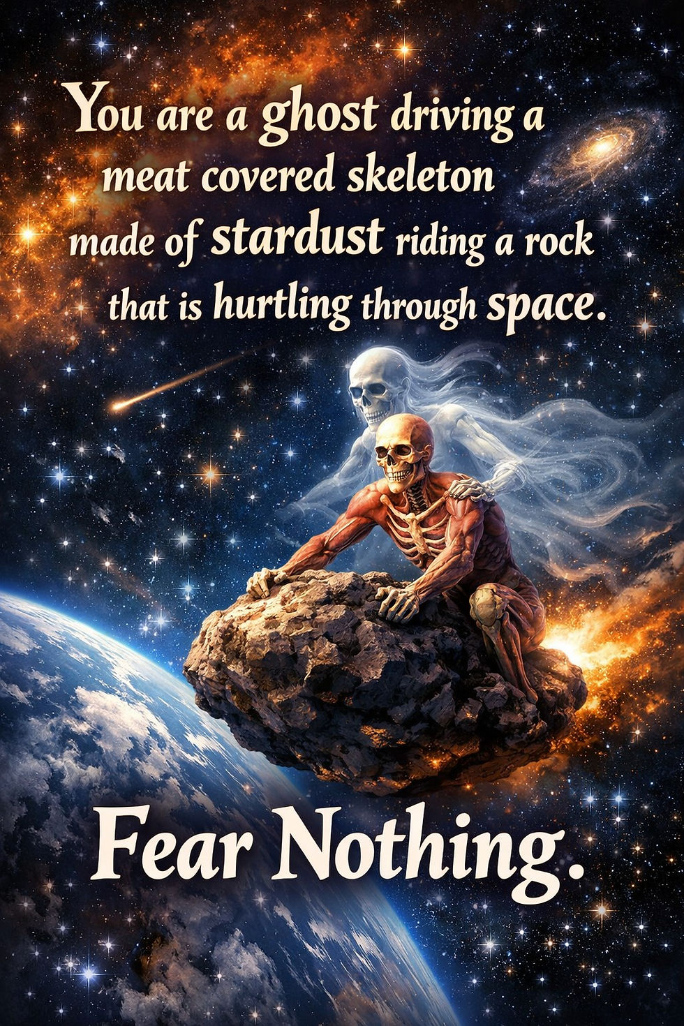 Fear Nothing (You Are Already in Motion -- What Are You Waiting For?)