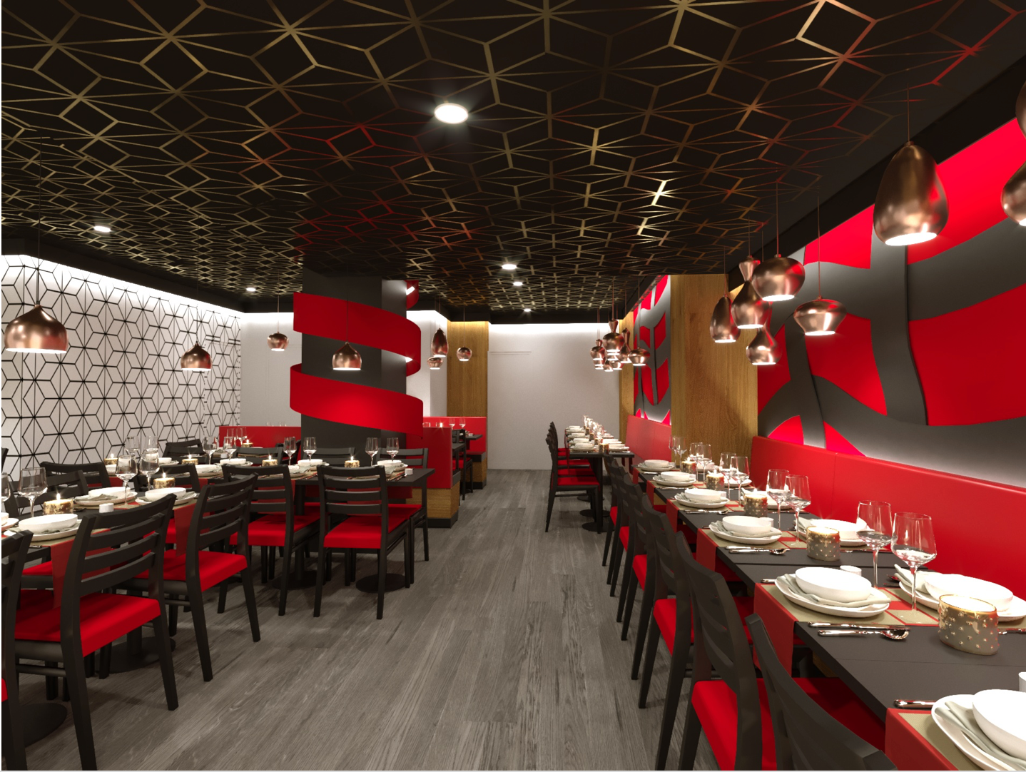 images photos réaliste aménagement intérieur de restaurant achat en ligne 