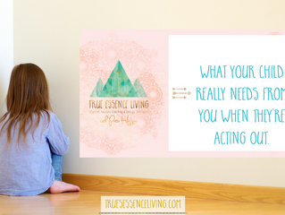What your child really needs from you when they're acting out.