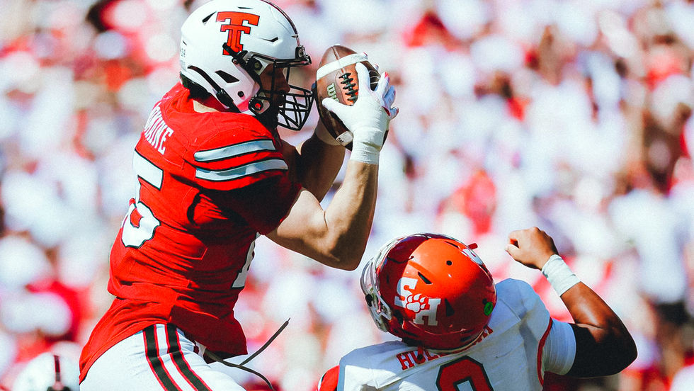 Texas Tech Pulls Away From Sam Houston, Wins 49–14