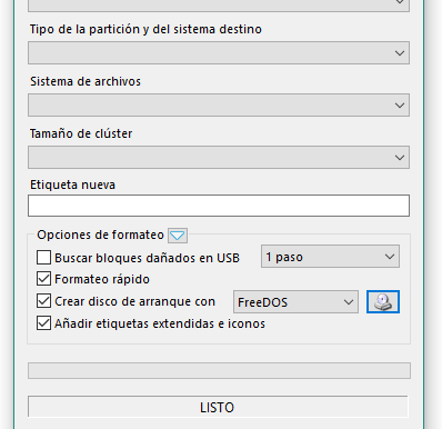 Rufus v2.6.818 Multilenguaje (Español) + Portable, Cree unidades USB booteables
