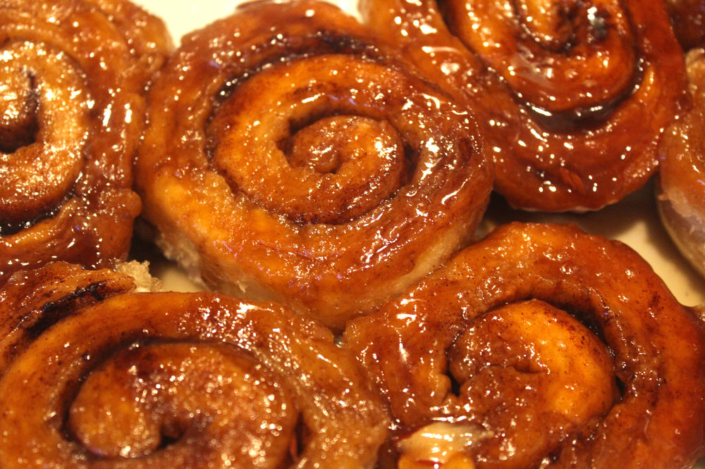 Brown Sugar Glazed Cinnamon Rolls