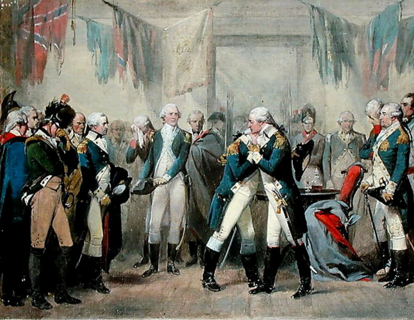 Washington Retires his Commission