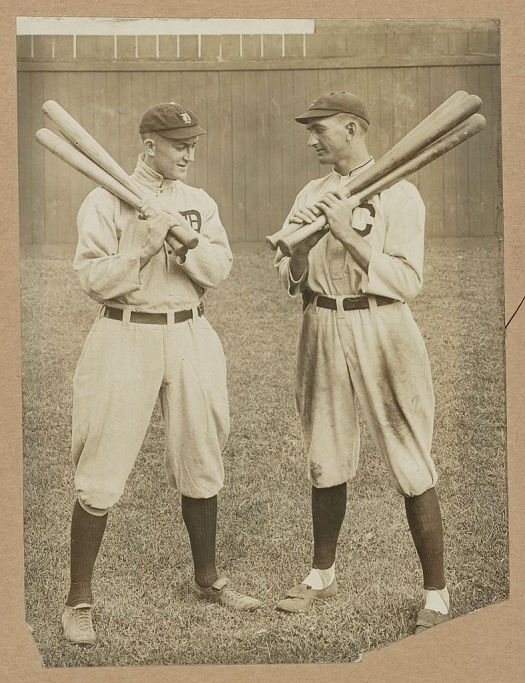 Ty Cobb and Joe Jackson
