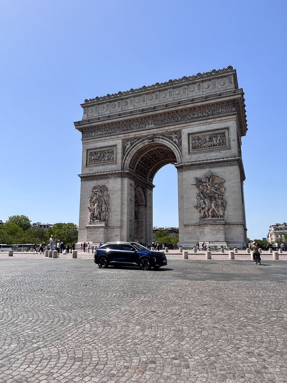 Sabbatical week 12: Arc de Triomphe in Parijs