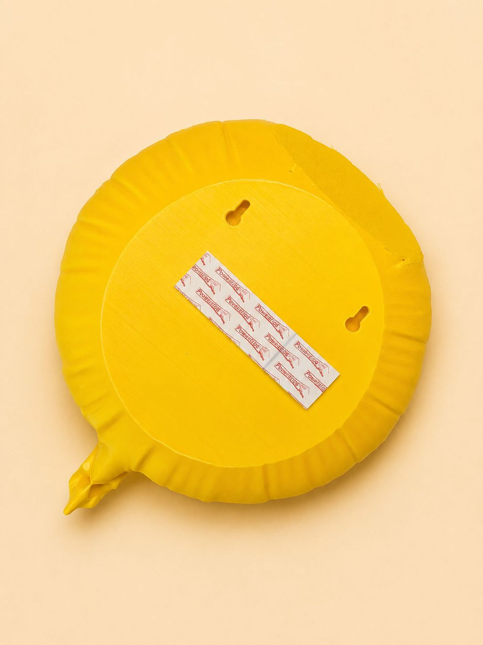 Thumbnail: Smiley Ballon Wanddecoratie – 3D Geprint makkelijk monteren met dubbelzijdige tape