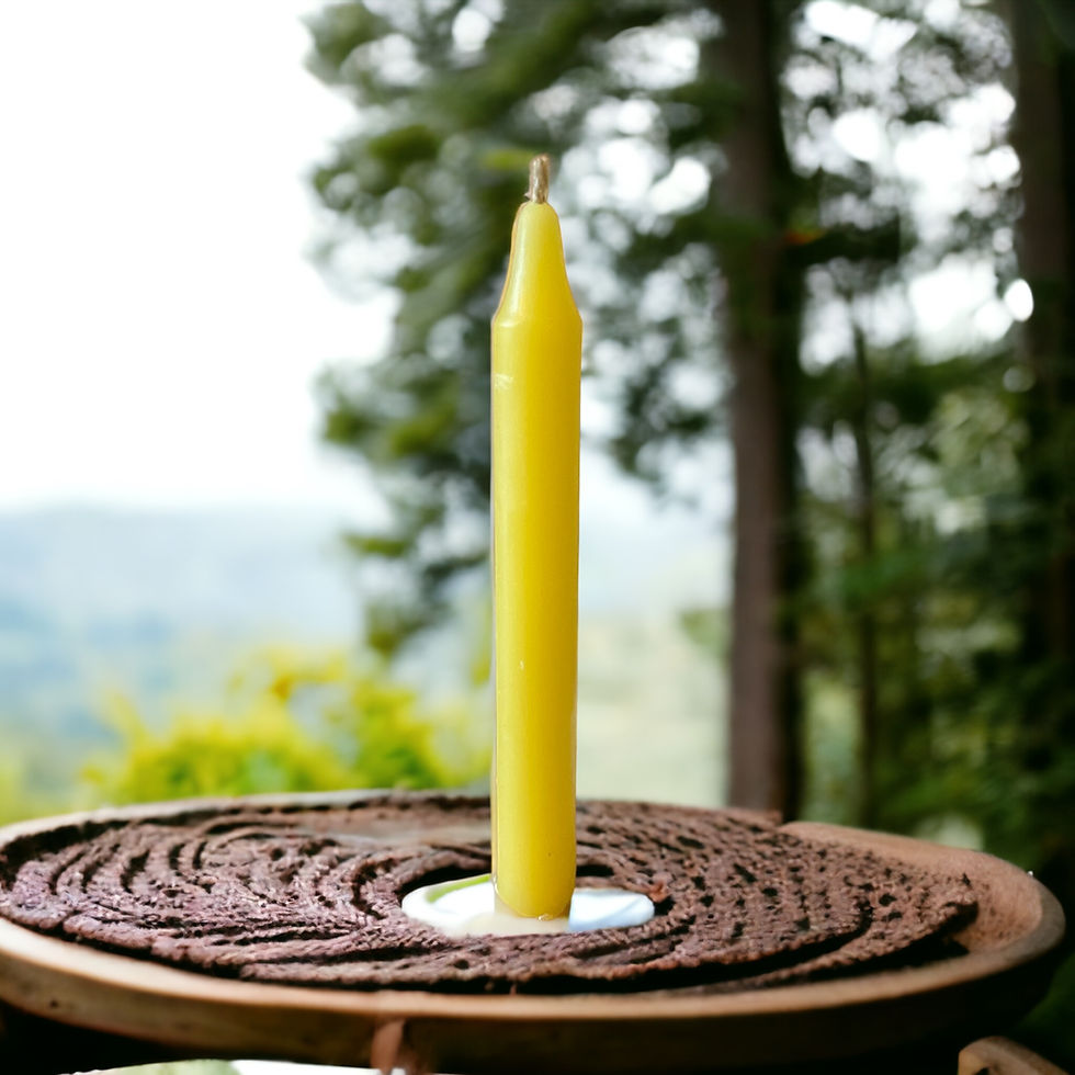Thumbnail: 100% Pure USA beeswax chime candle