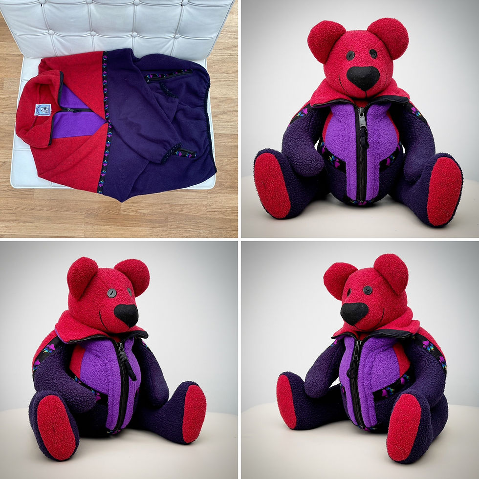Thumbnail: Fleece Jacket Memory Bear