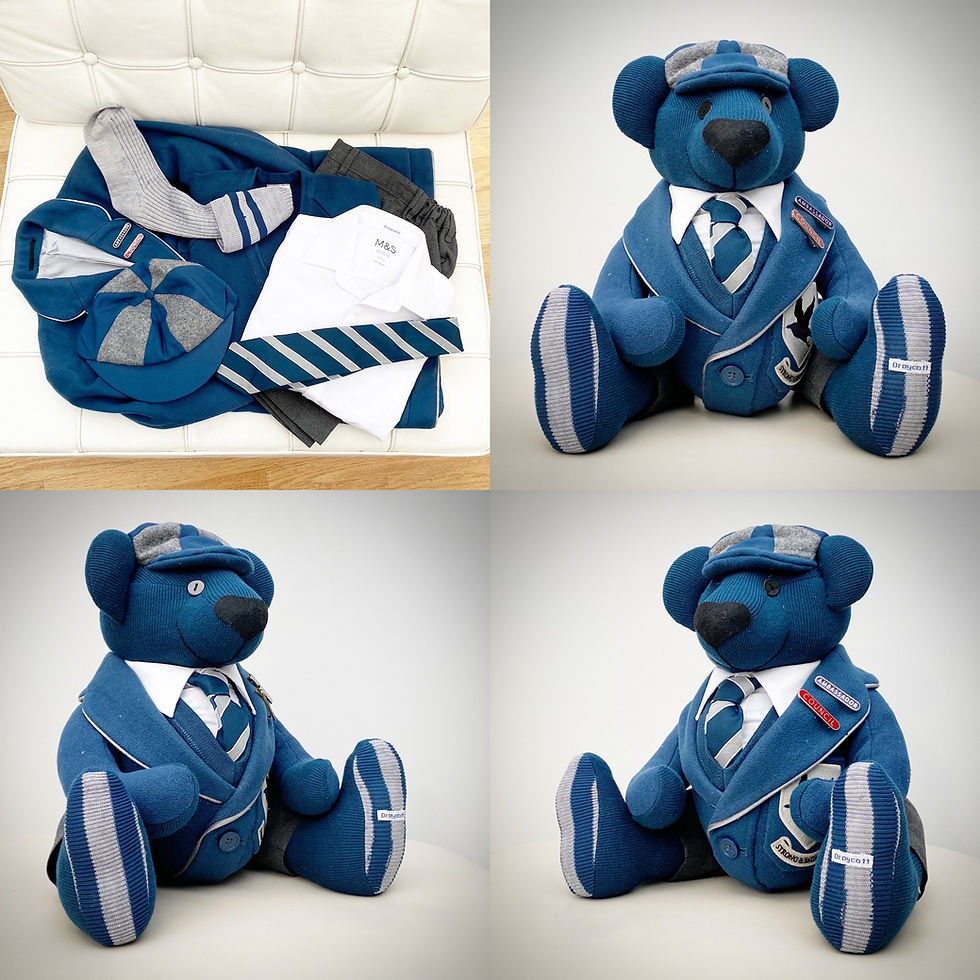 Thumbnail: School Uniform Memory Bear