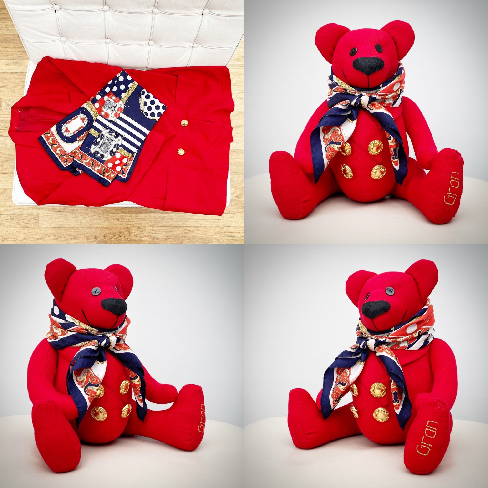 Coat Memory Bear