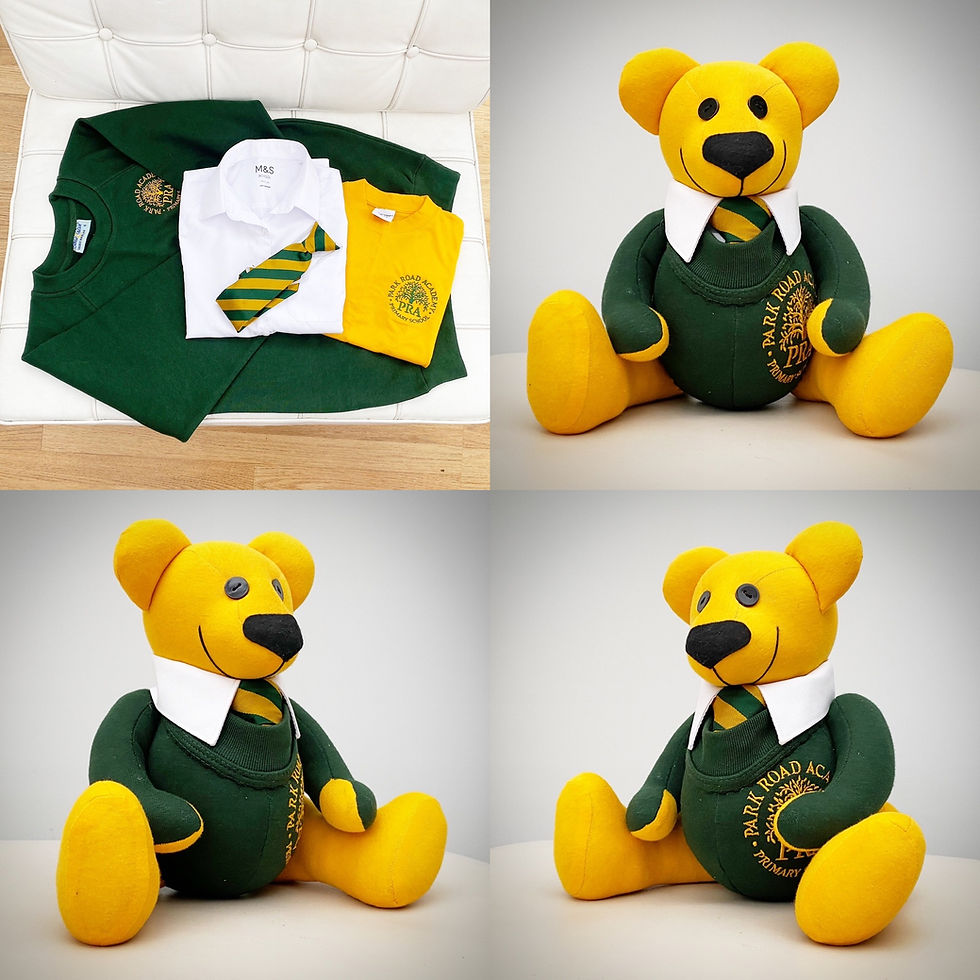 Thumbnail: School Uniform Memory Bear