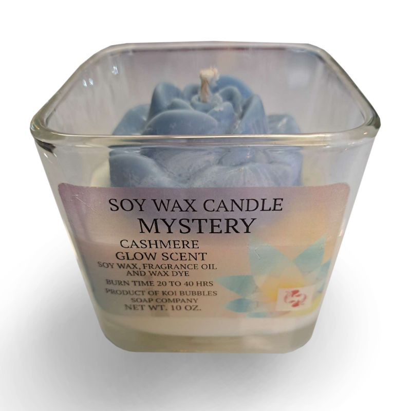 Soy Wax Candle - Mystery - Cashmere Glow Scent