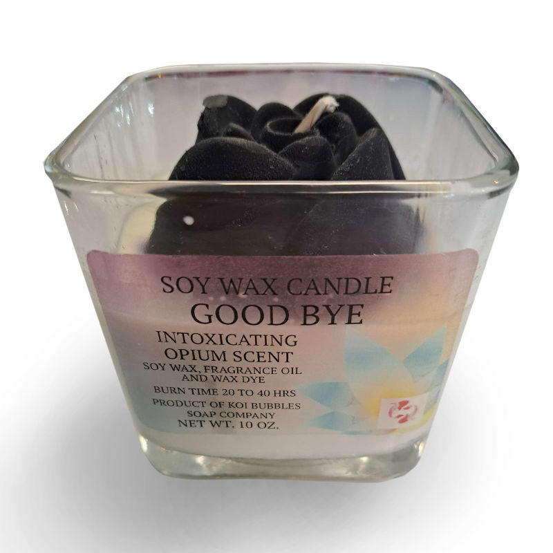 Soy Wax Candle - Goodbye - Intoxicating Opium Scent