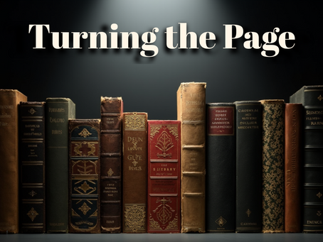 Turning the Page: A New Literary Blog