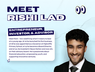Entrepreneur Spotlight: Rishi Lad