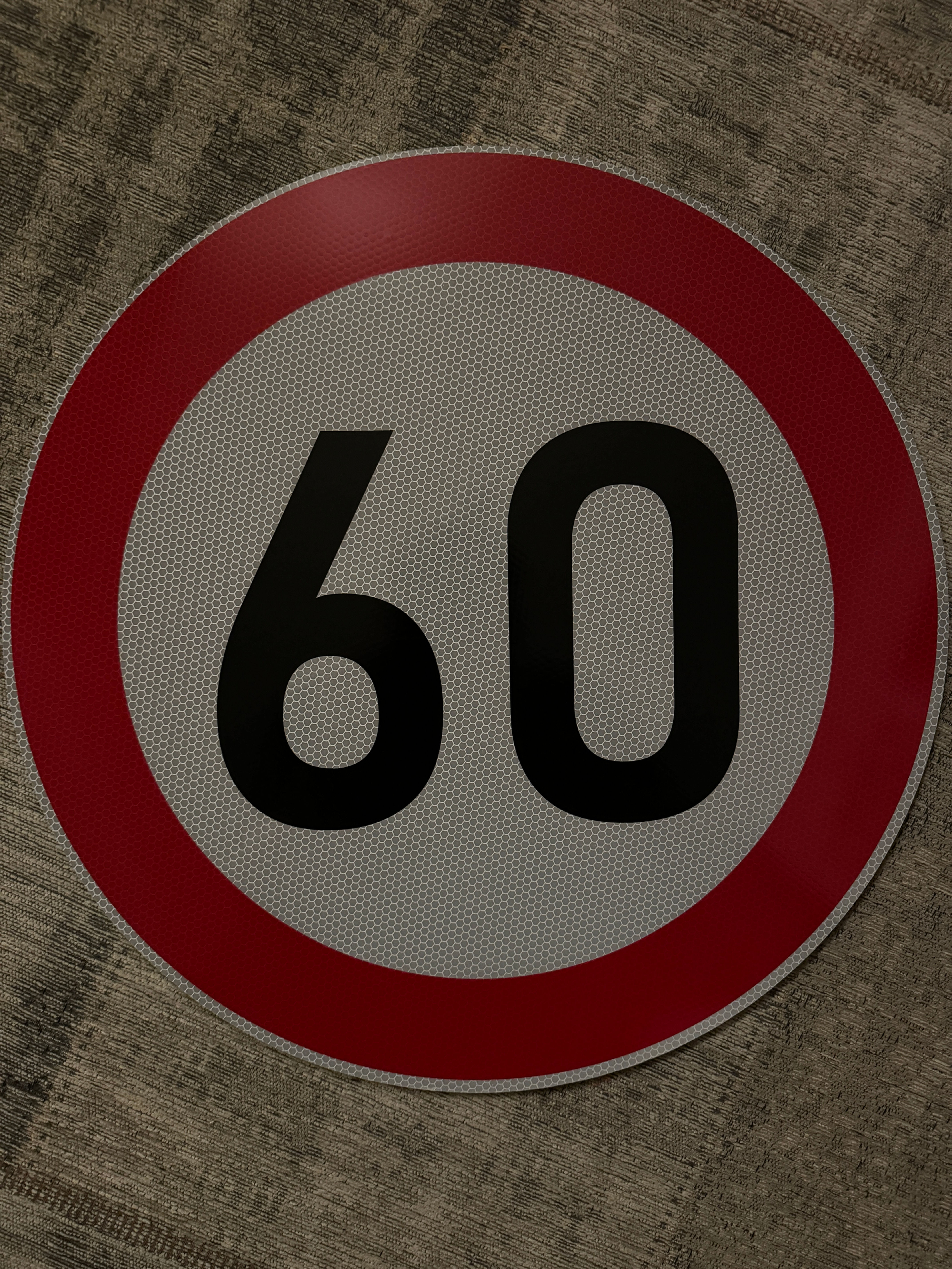 Aluschild "Zone"
