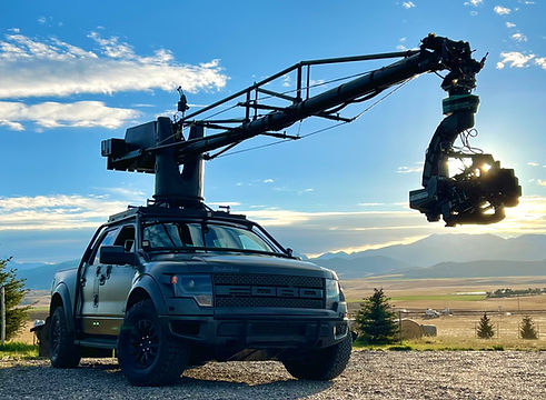 Ford Raptor Arm Car Off-Road camera car Filmotechnic U-Crane Russian Arm Texas Dallas Fort