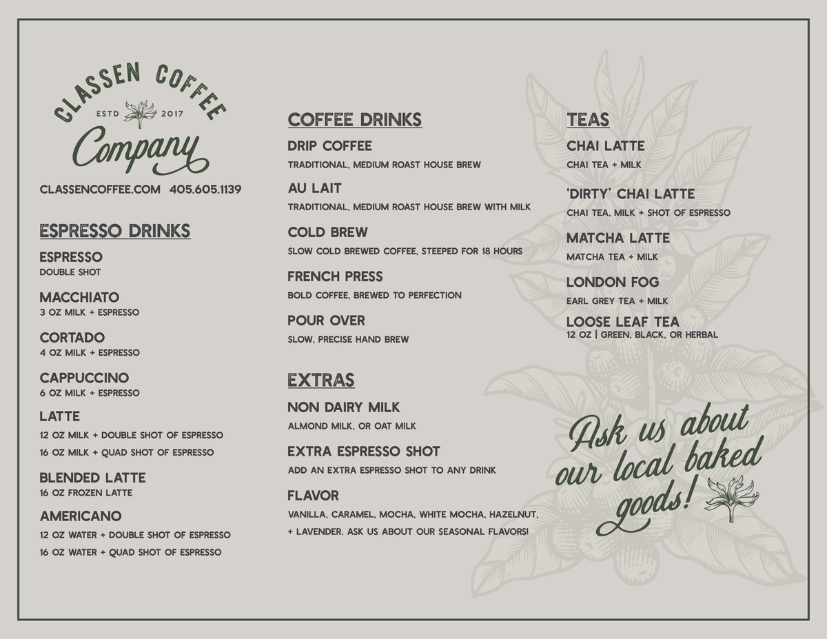 Classen Coffee Co.
