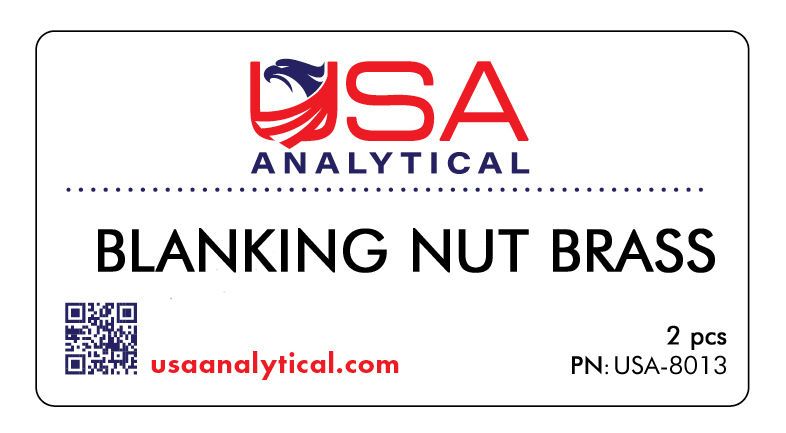 Thumbnail: USA-8013 - Blanking Nut Brass, 2 pcs