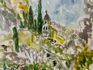 Maybe Home Was Never One Place: How Travel, Plein-Air Painting, and Intuition Shape My Art