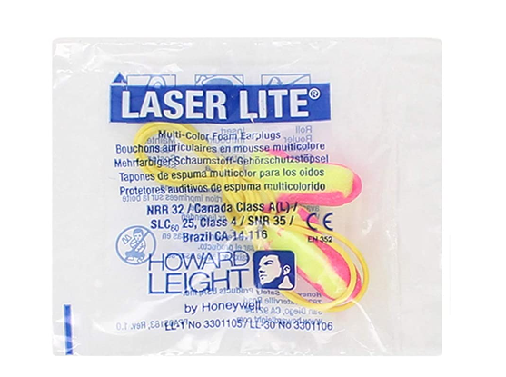 Thumbnail: Honeywell Laser Lite Ear Plugs - 100 count Corded