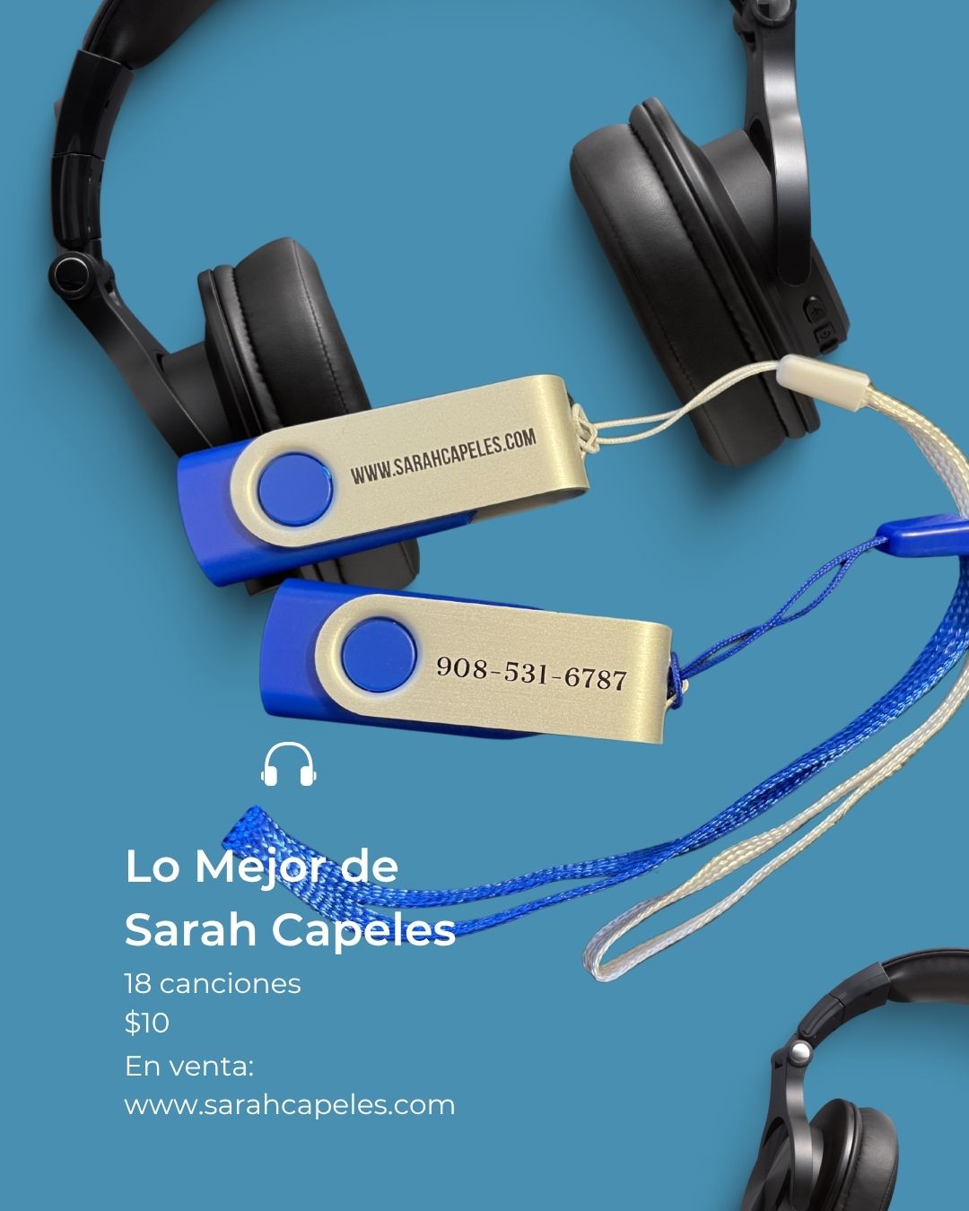Lo Mejor de Sarah Capeles - USB