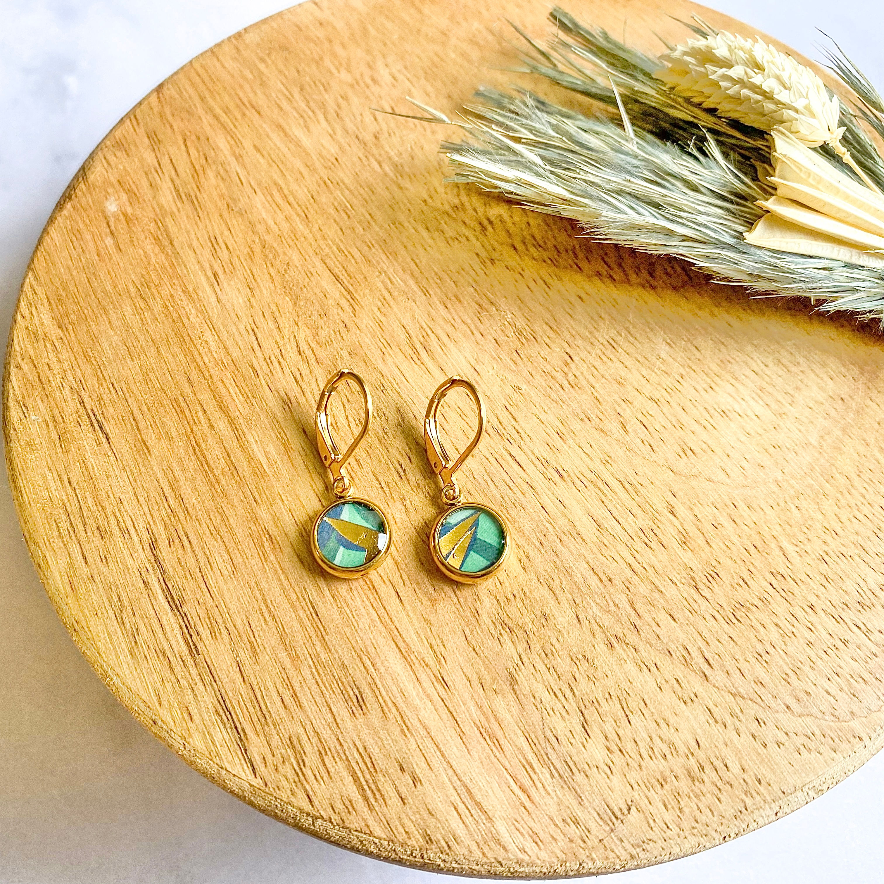 Boucles d'oreilles dormeuses