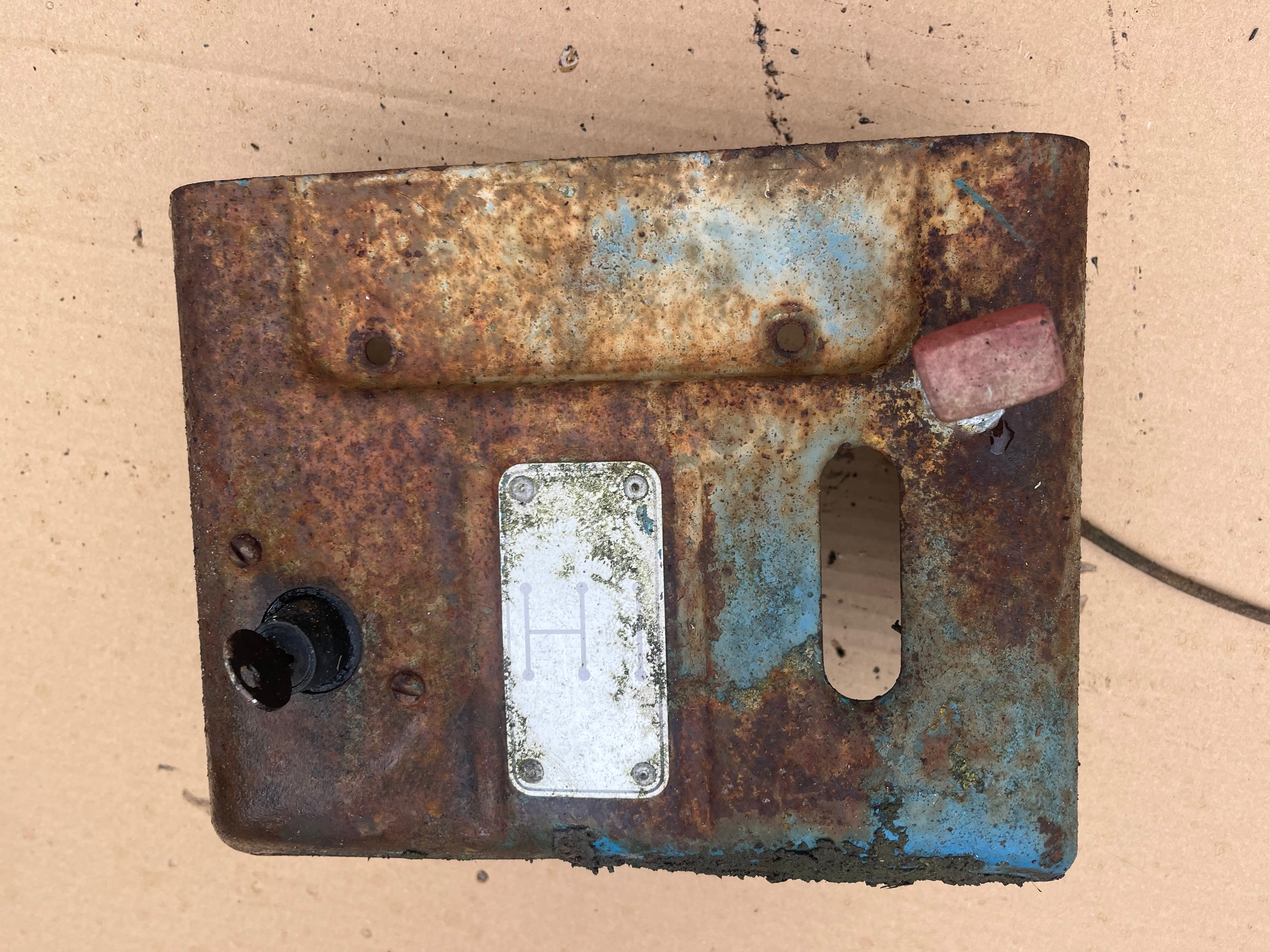 Fordson super Major dash 