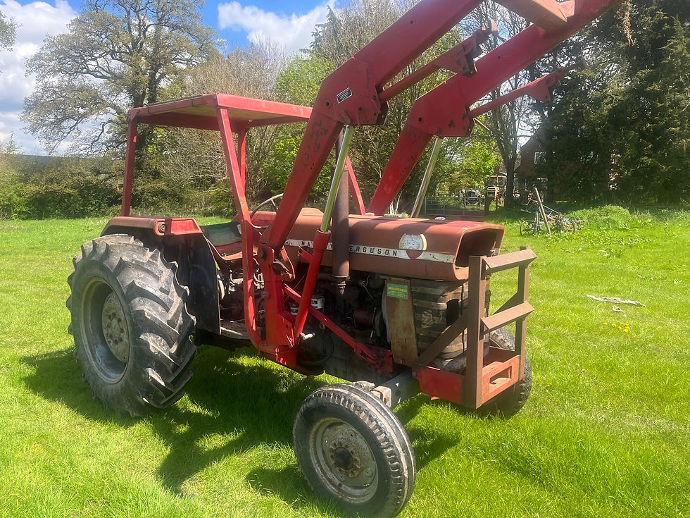 Thumbnail: Massey Ferguson SOLD 165 with loader
