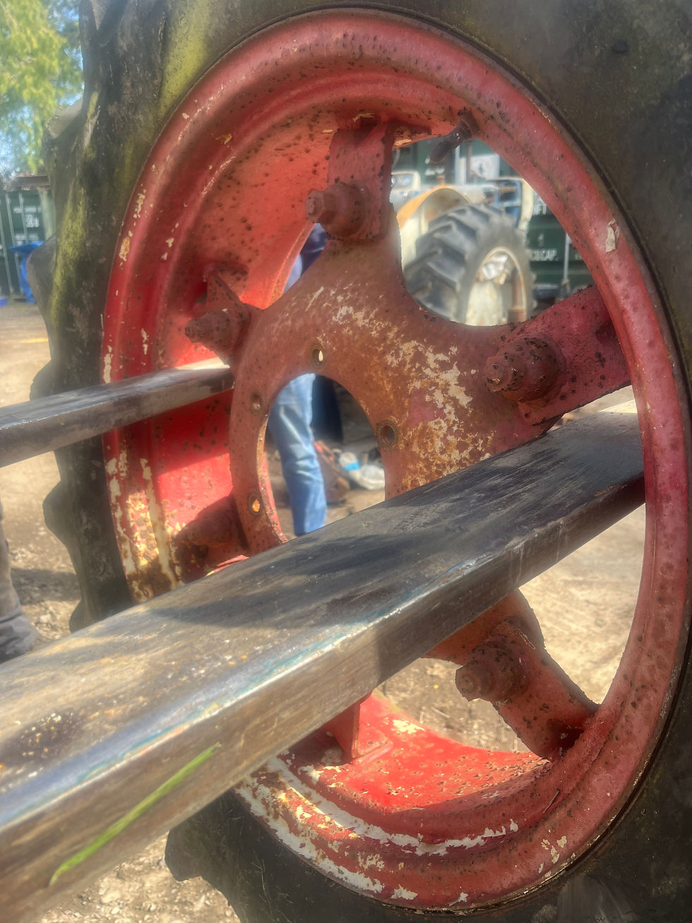 Thumbnail: David Brown Cropmaster wheel 