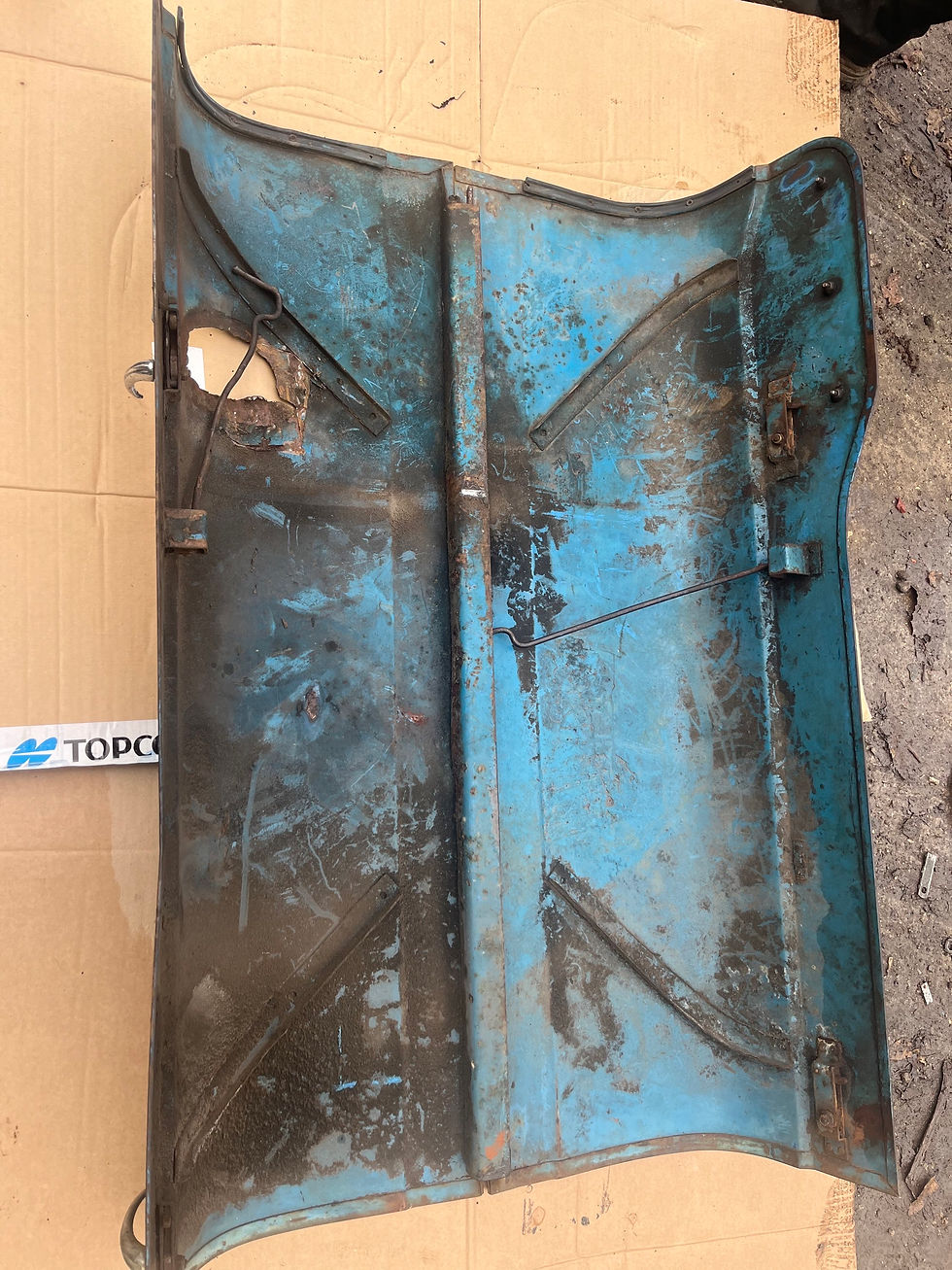 Thumbnail: Fordson Major bonnet 