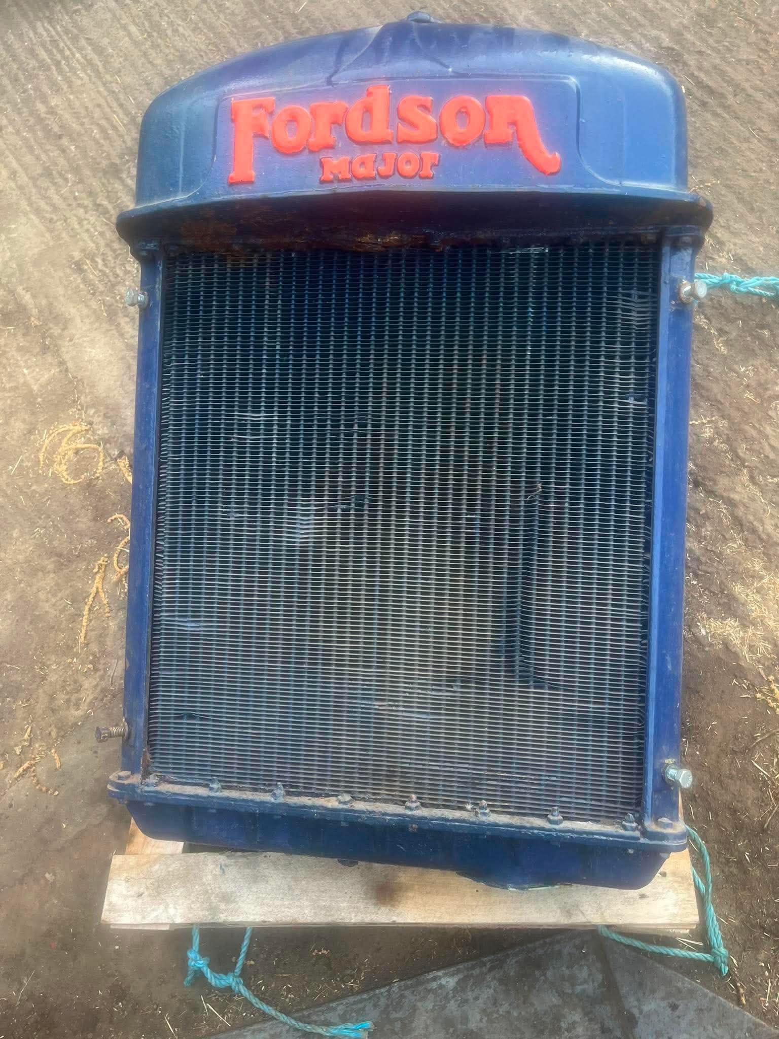 Fordson E27N radiator 