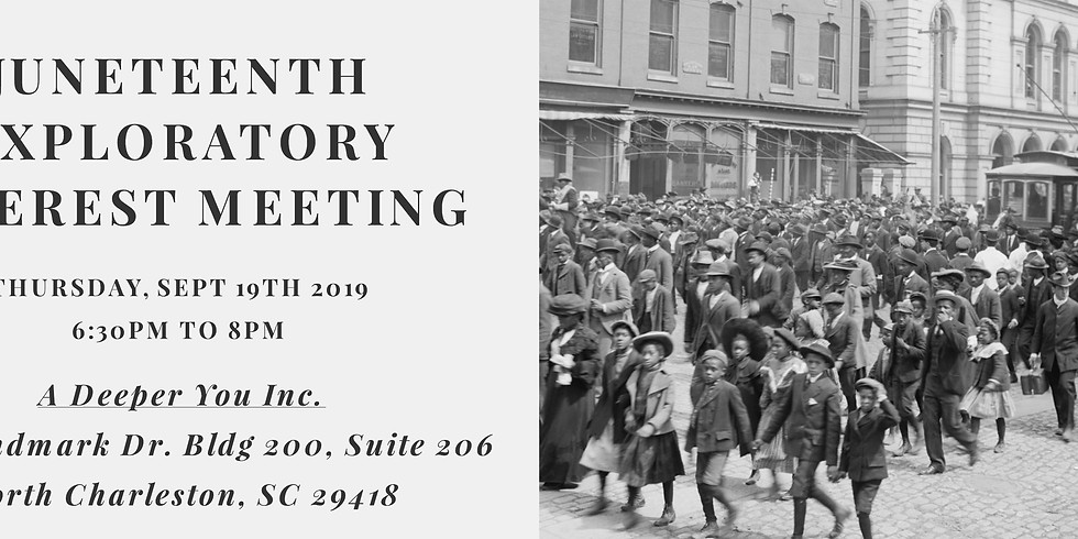 Juneteeth Exploratory Interest Meeting